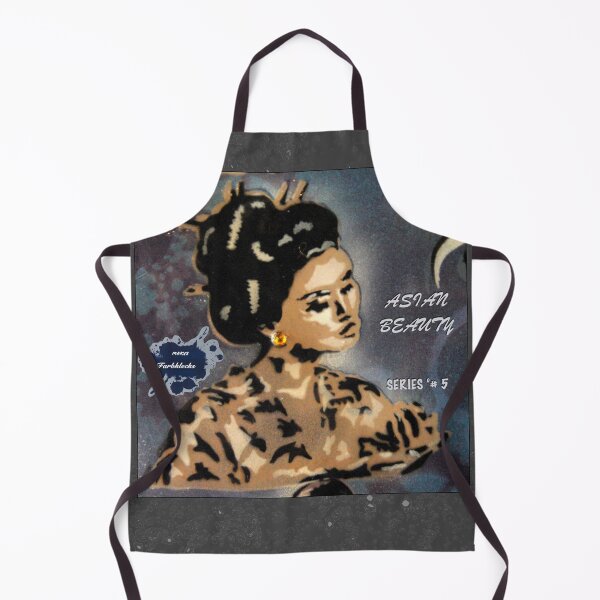 Item preview, Portrait of an Asian geisha designed and sold by marysfarbklecks.