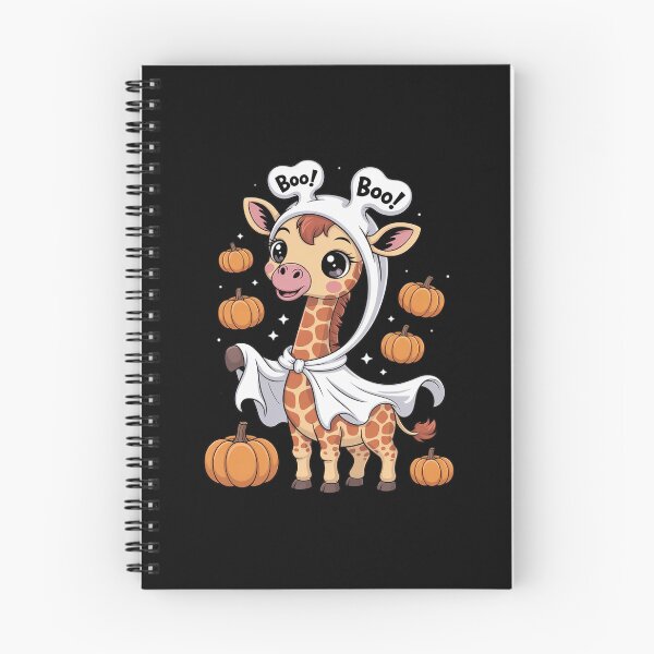 Item preview, Womens Giraffe Boo Halloween Animal Pumpkin Fun Costume Party V00  designed and sold by ClassicAnthony.
