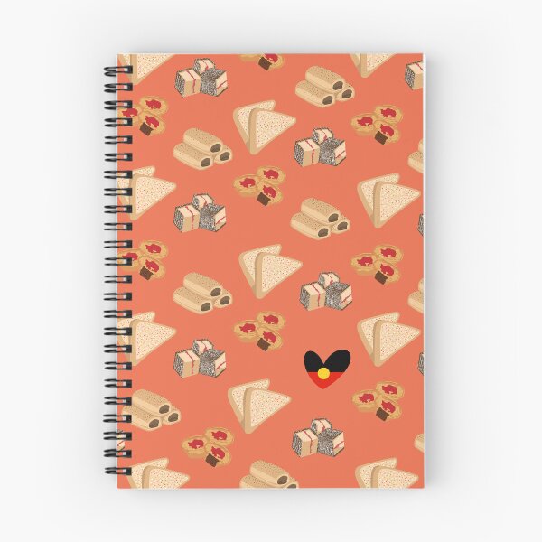 Item preview, Australiana | Orange Background | Savoury & Sweet Treats designed and sold by KajunuNgara.