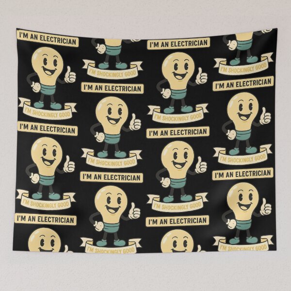 Item preview, I’m an Electrician I’m Shockingly Good Funny Trade Pun Design designed and sold by TeeTimeTreasure.