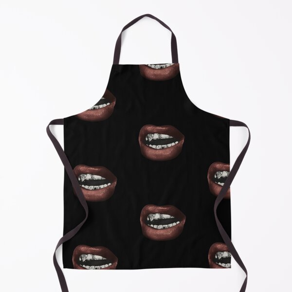 Item preview, Crimson Bite – Bold Red Lips Pop Art designed and sold by flowerpower999.