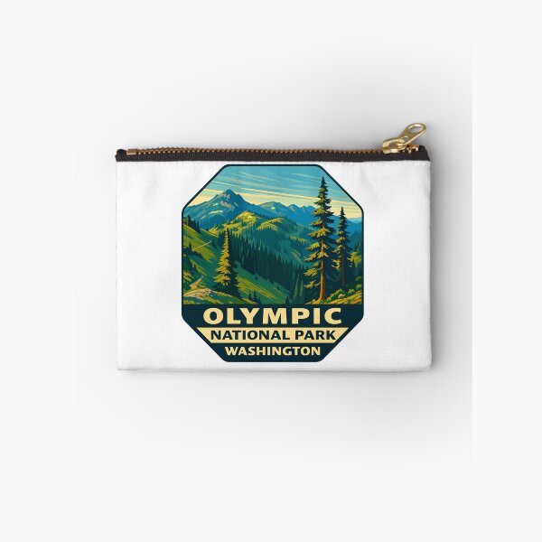 Item preview, Olympic National Park Retro Sticker designed and sold by Ismeal Von.