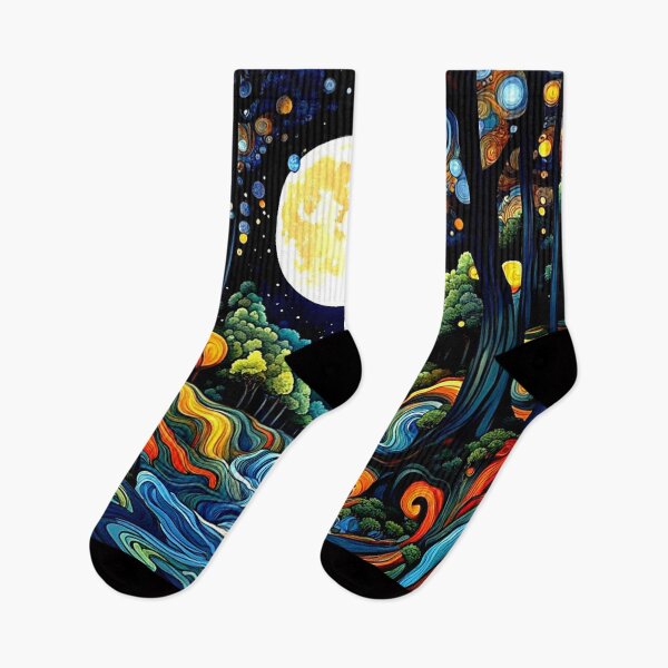 Item preview, Moon over turbulent stream 2 designed and sold by George Hutton Hunter.