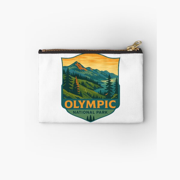 Item preview, Olympic National Park Retro Sticker designed and sold by Ismeal Von.