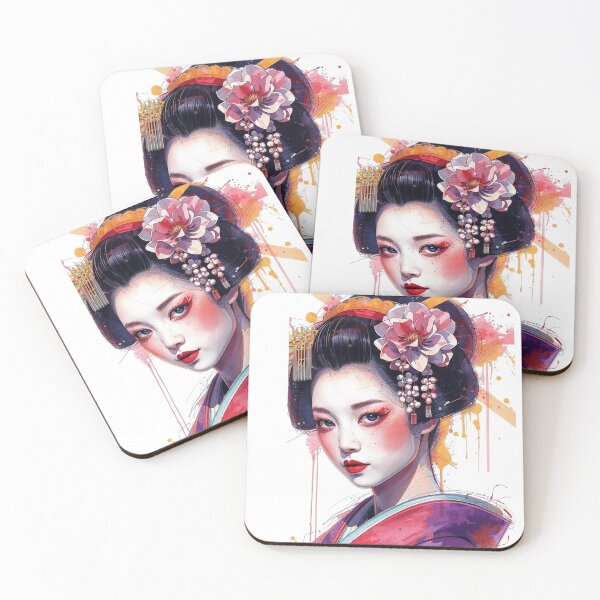 Item preview, Grace of the Geisha designed and sold by AndrewYoko.