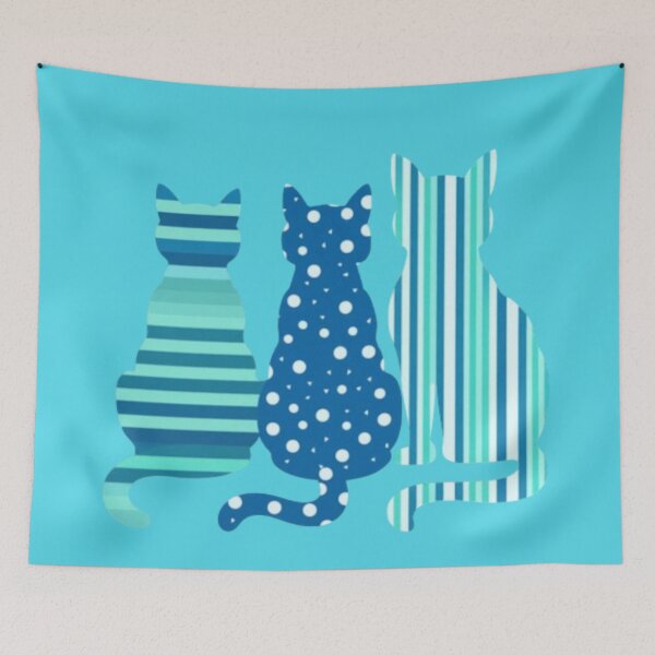 Item preview, Three Cute Cats designed and sold by MyTshirtArt.