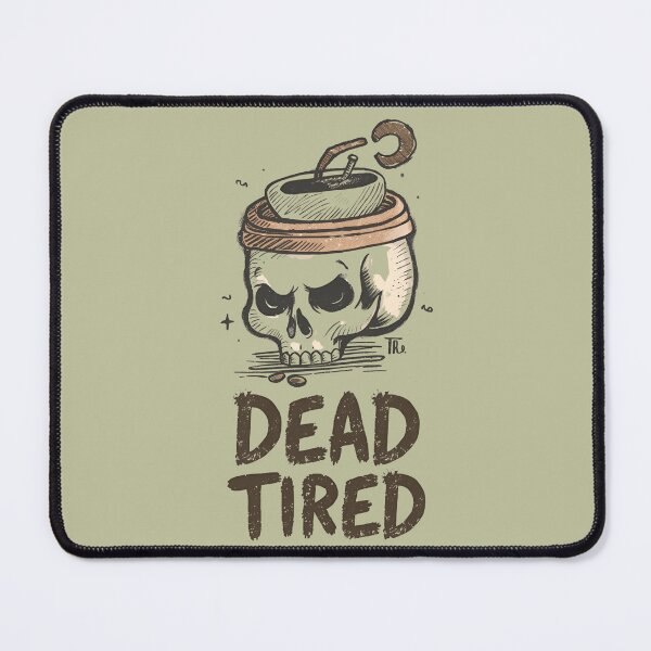 Item preview, Caffeine Zombie Funny Coffee Skull designed and sold by ChicTrendz.