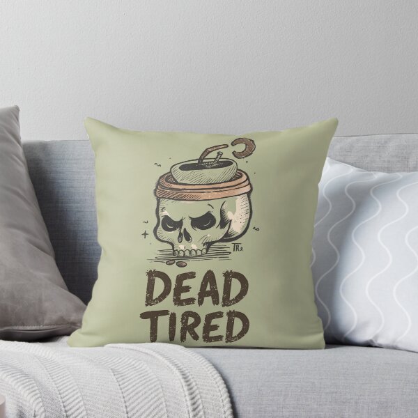 Item preview, Caffeine Zombie Funny Coffee Skull designed and sold by ChicTrendz.