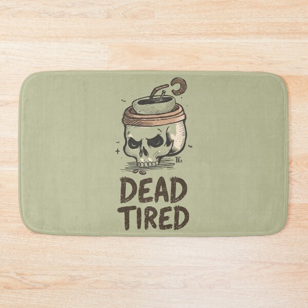 Item preview, Caffeine Zombie Funny Coffee Skull designed and sold by ChicTrendz.