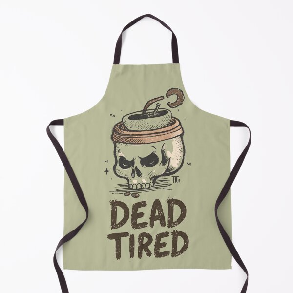 Item preview, Caffeine Zombie Funny Coffee Skull designed and sold by ChicTrendz.