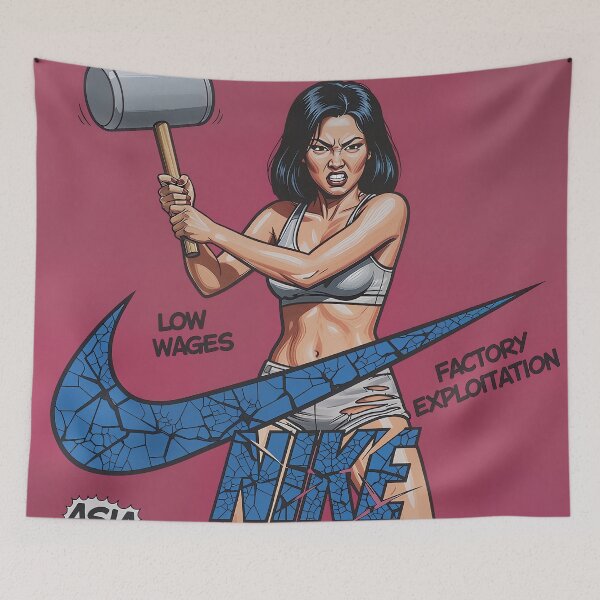 Item preview, Low wages from Nike designed and sold by DOXYBLUE.