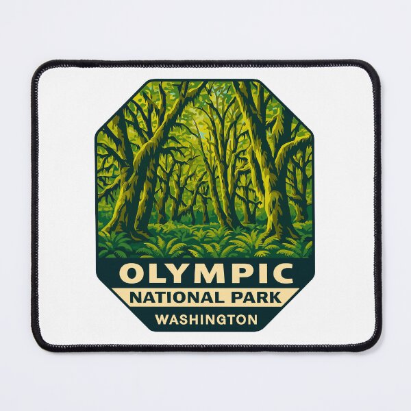 Item preview, Olympic National Park Retro Sticker designed and sold by Ismeal Von.
