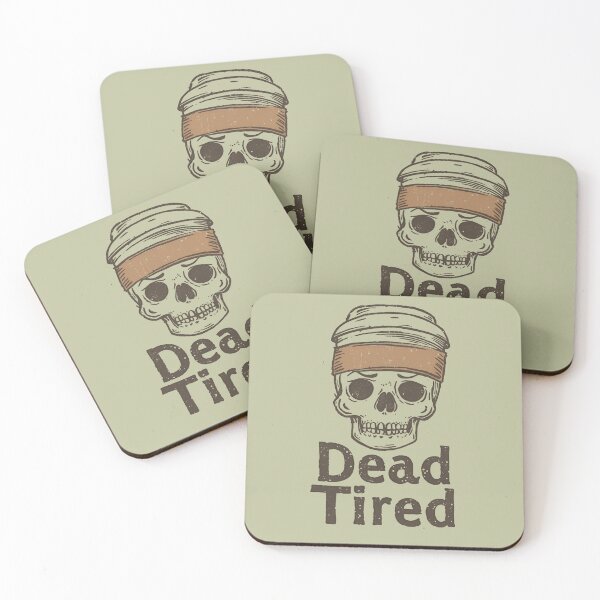 Item preview, Grunge Coffee Skull for Sleepy Souls designed and sold by ChicTrendz.