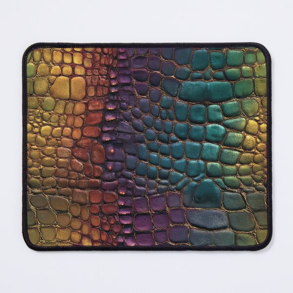 Item preview, Colorful Sleek Crocodile Skin Pattern For Modern Interiors designed and sold by RoyalStarsPatts.