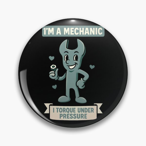 Item preview, I’m a Mechanic I Torque Under Pressure Funny Trade Pun Design designed and sold by TeeTimeTreasure.