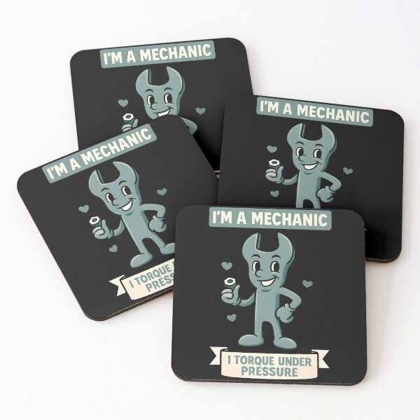Item preview, I’m a Mechanic I Torque Under Pressure Funny Trade Pun Design designed and sold by TeeTimeTreasure.