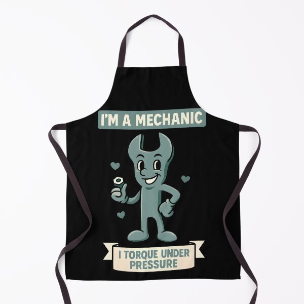 Item preview, I’m a Mechanic I Torque Under Pressure Funny Trade Pun Design designed and sold by TeeTimeTreasure.