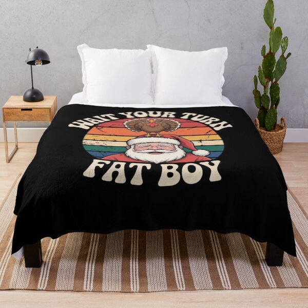 Item preview, Wait Your Turn Fat Boy - Funny Thanksgiving designed and sold by Mateusz Majcherek.