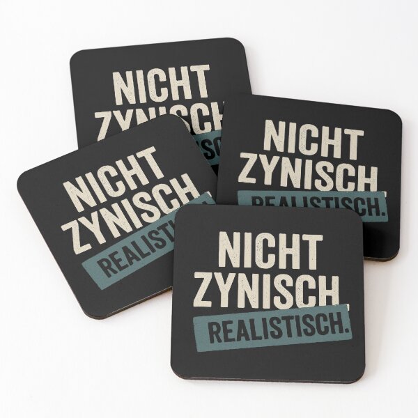 Item preview, Not cynical. Realistic. designed and sold by Statement-G.