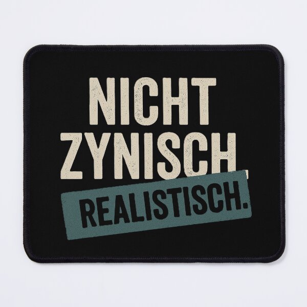 Item preview, Not cynical. Realistic. designed and sold by Statement-G.