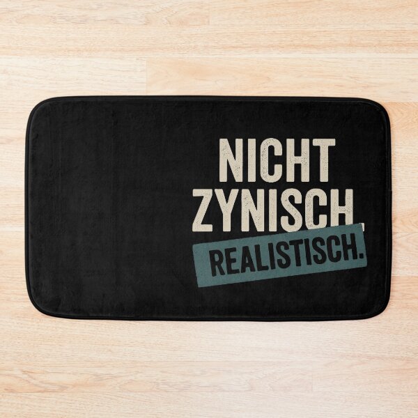 Item preview, Not cynical. Realistic. designed and sold by Statement-G.