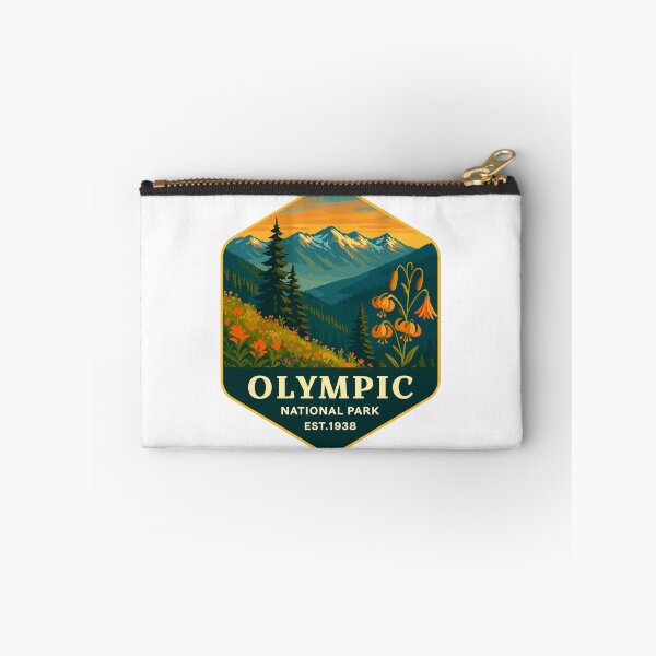 Item preview, Olympic National Park Retro Sticker designed and sold by Ismeal Von.