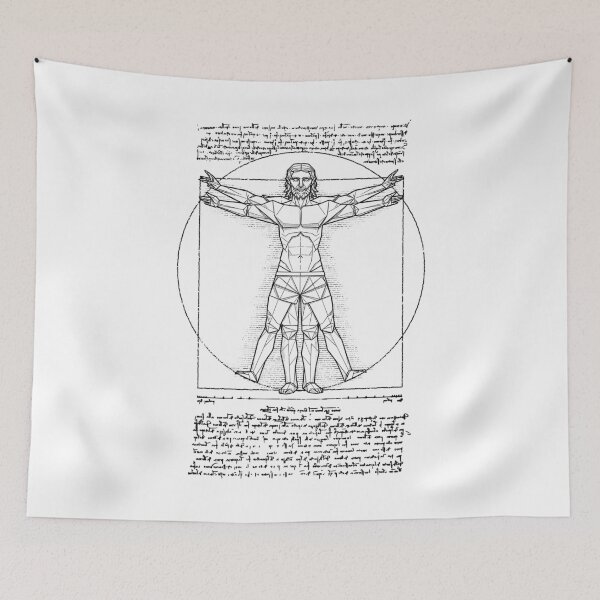 Item preview, Origami Lover Vitruvian Man Leonardo Da Vinci Paper Folding designed and sold by GrandeDuc.