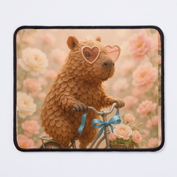 Item preview, Cute Flowery Capybara. So Adorable! So Dreamy! designed and sold by SmilingAnny.