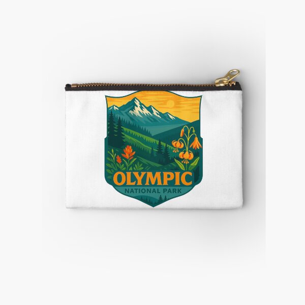 Item preview, Olympic National Park Retro Sticker designed and sold by Ismeal Von.