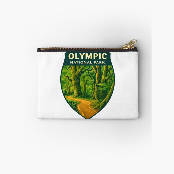 Item preview, Olympic National Park Retro Sticker designed and sold by Ismeal Von.