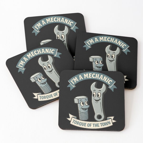 Item preview, I’m a Mechanic Torque of the Town Funny Trade Pun Design designed and sold by TeeTimeTreasure.