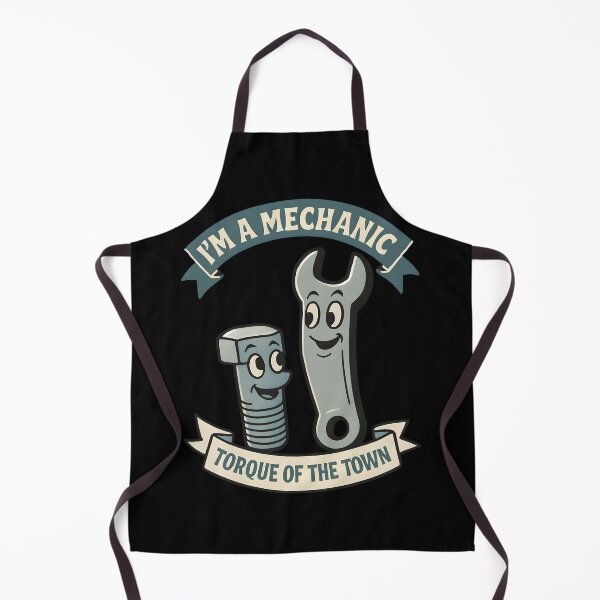 Item preview, I’m a Mechanic Torque of the Town Funny Trade Pun Design designed and sold by TeeTimeTreasure.