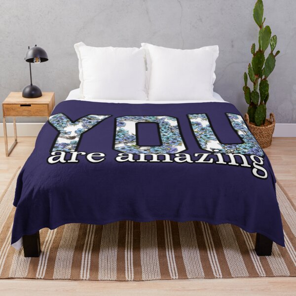 Item preview, YOU are amazing blue designed and sold by Art by Veya.