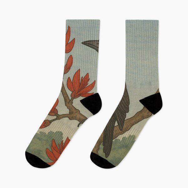 Item preview, Ukiyo-e Style Okinawa Woodpecker ( NOGUCHIGERA ) designed and sold by Nature Oracle Ukiyo.