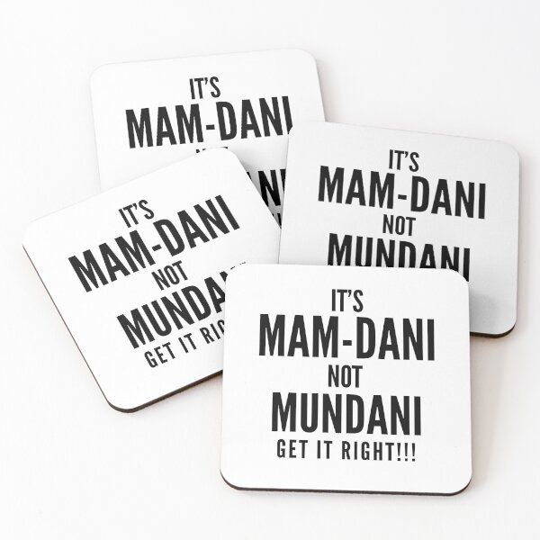 Item preview, IT’S MAM-DANI | Zohran Mamdani funny Design | Progressive Politics designed and sold by Essémké.