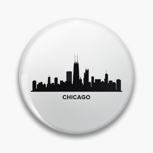 Item preview, Chicago Skyline Silhouette designed and sold by griez.