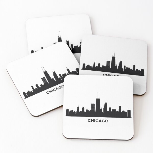 Item preview, Chicago Skyline Silhouette designed and sold by griez.