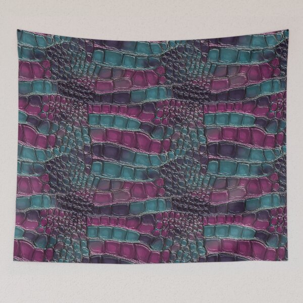 Item preview, Chic Imitation-Leather Crocodile Skin Pattern For Fashion Wear designed and sold by RoyalStarsPatts.