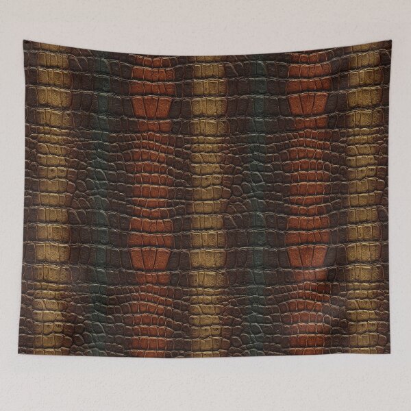 Item preview, Colorful Authentic-Look Alligator Skin Pattern For Thank You Gift designed and sold by RoyalStarsPatts.