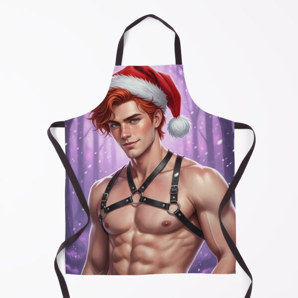 Item preview, Freckled Redhead Santa in Enchanted Woods designed and sold by Nomuradi.