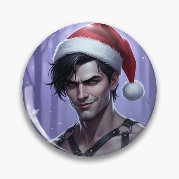 Item preview, Edgy Black-Haired Santa Warrior designed and sold by Nomuradi.