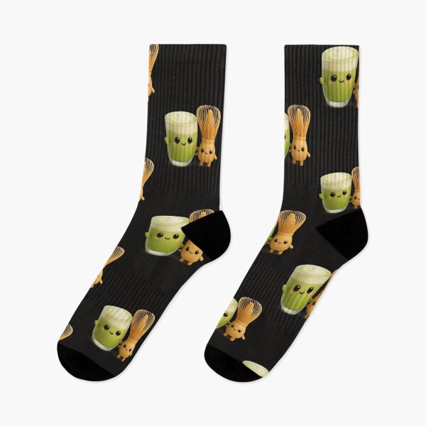 Artikelvorschau, Niedliche Matcha-Latte- und Schneebesen-Freunde | Kawaii-Food-Art entworfen und verkauft von Moons Studio.