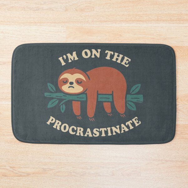 Item preview, I Put the Pro in Procrastinate Sloth designed and sold by MOUJOCREATION.
