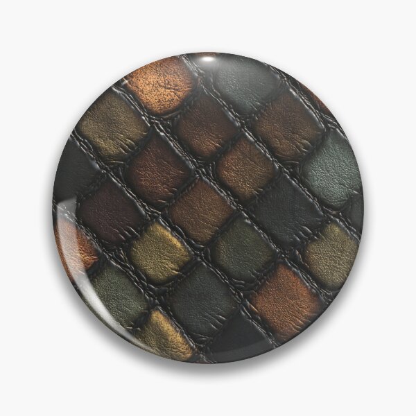 Item preview, Bold Opulent Crocodile Pattern For Wild Print Fan designed and sold by RoyalStarsPatts.