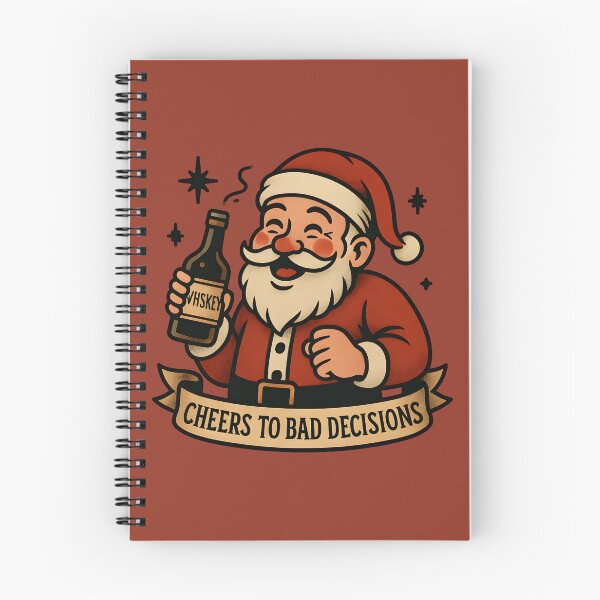 Item preview, Cheers to bad decisions - Santa Claus designed and sold by Tattee.