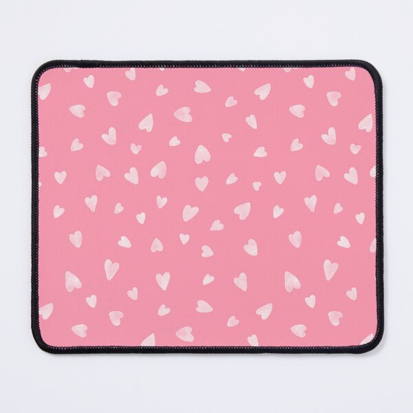 Item preview, Watercolor Raining Hearts / pink / seamless repeat designed and sold by Shelley Winters.