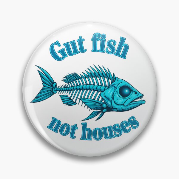 Item preview, Gut Fish Not Houses Graphic Art designed and sold by designleon19.