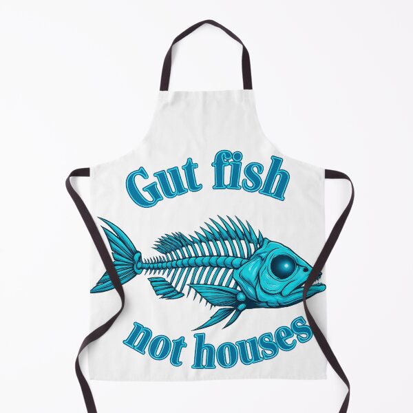 Item preview, Gut Fish Not Houses Graphic Art designed and sold by designleon19.