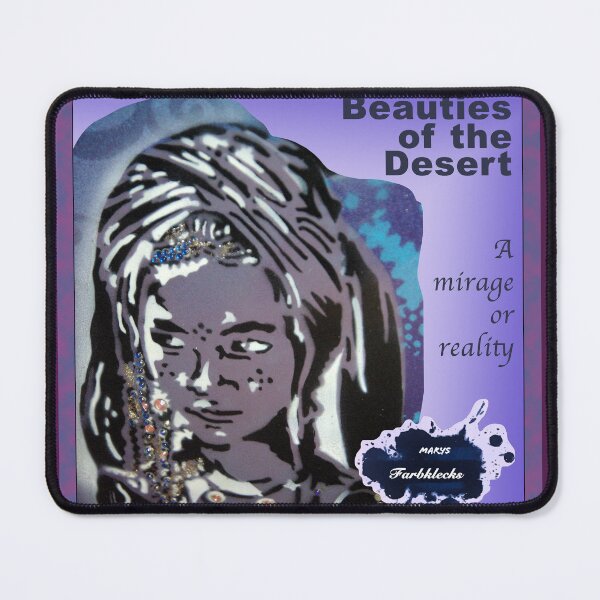 Item preview, Portrait of a Tuareg woman designed and sold by marysfarbklecks.