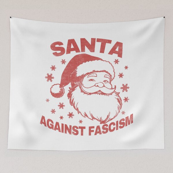 Item preview, Santa Against Fascism.  designed and sold by EunsooLee.
